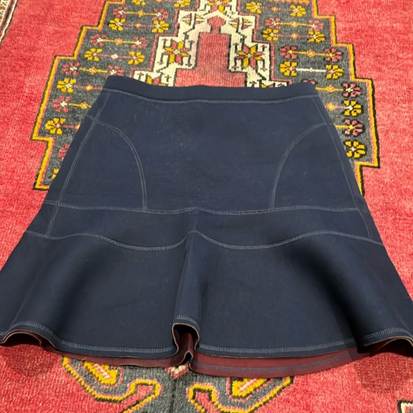 J. Crew Navy Skirt - Picture 1 of 4